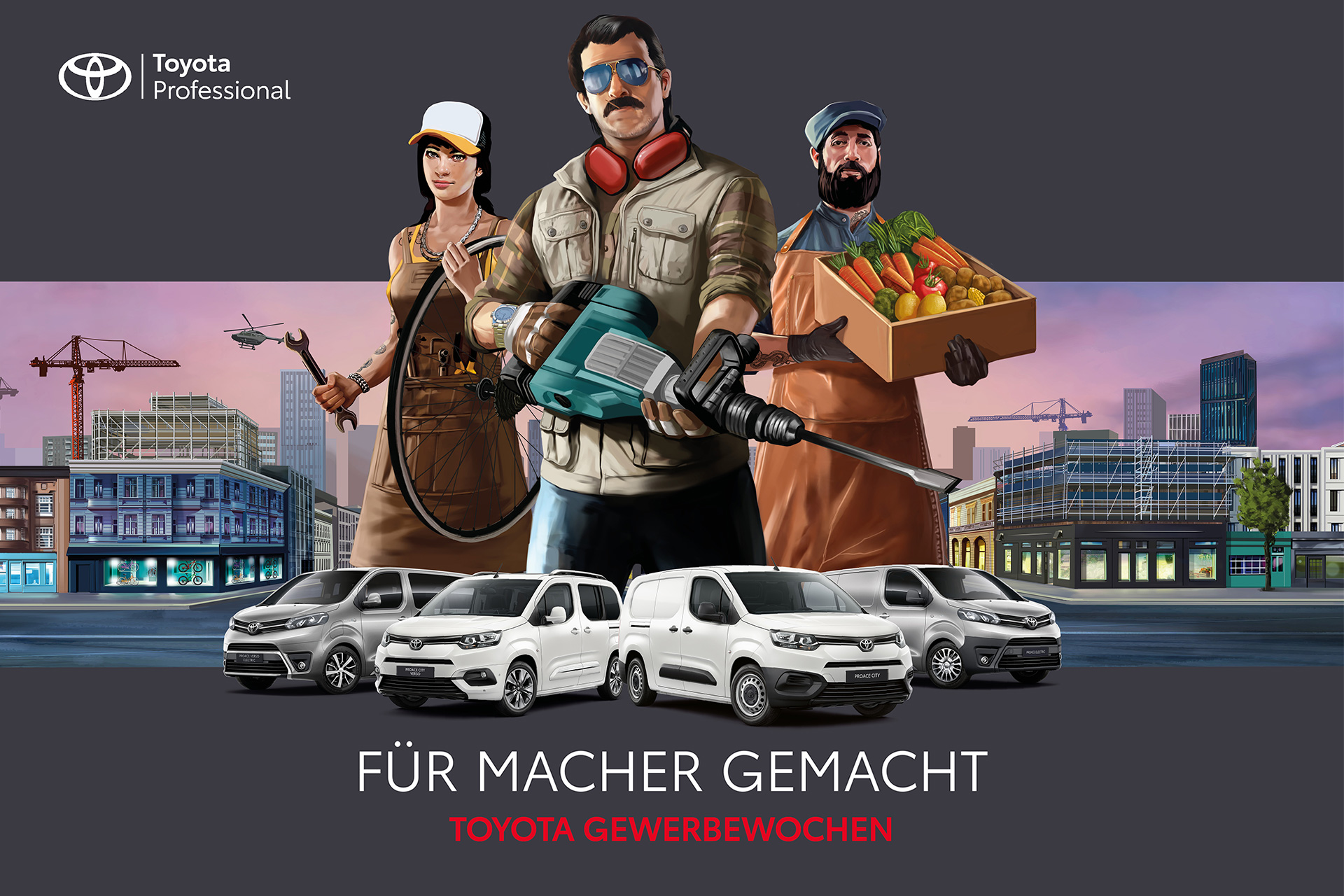 Kampagne: Toyota Gewerbewochen 2021