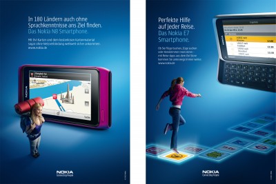Kampagne: Nokia E7 "Travel" 
