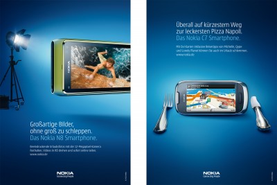 Kampagne: Nokia E7 "Travel" 